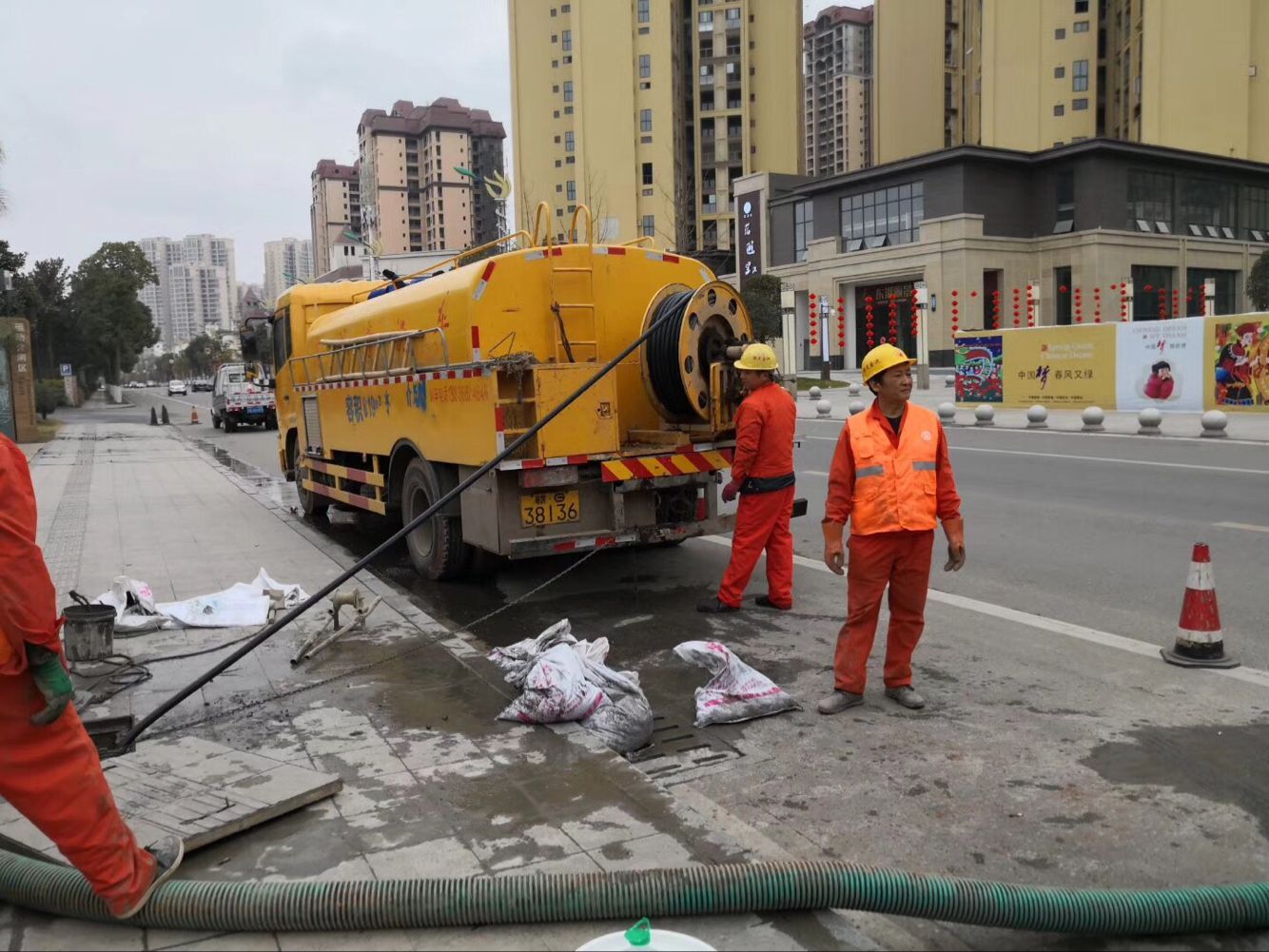 正镶白排污管道清淤-管道清洗