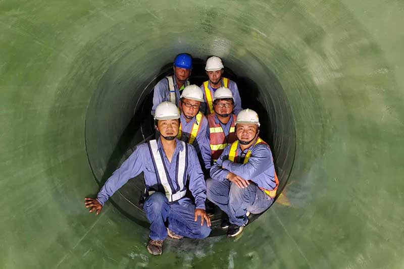 正镶白清洗管道的几个步骤