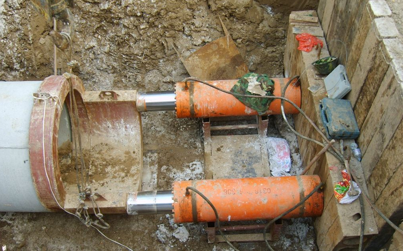 正镶白顶管工程的施工方式