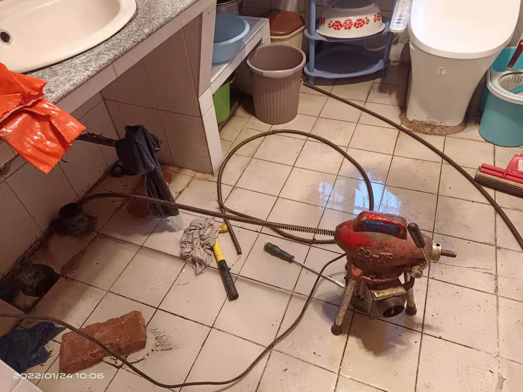 正镶白疏通厨房下水道，地漏疏通